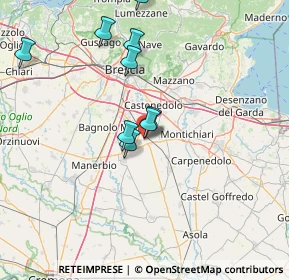 Mappa Via XXIV Maggio, 25016 Ghedi BS, Italia (23.59)