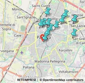 Mappa Via S. Gregorio Barbarigo, 35141 Padova PD, Italia (1.79385)