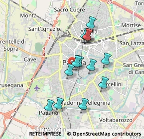 Mappa Via S. Gregorio Barbarigo, 35141 Padova PD, Italia (1.55154)