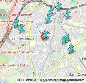 Mappa Via S. Gregorio Barbarigo, 35141 Padova PD, Italia (1.11417)