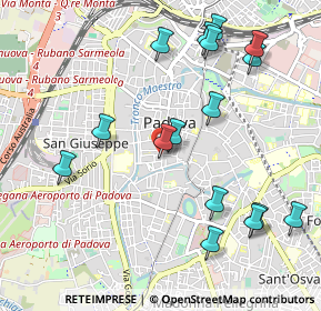 Mappa Via S. Gregorio Barbarigo, 35141 Padova PD, Italia (1.12938)