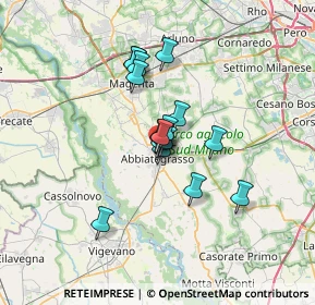 Mappa Via San Giovanni Bosco, 20081 Abbiategrasso MI, Italia (4.62438)
