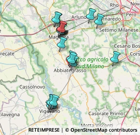 Mappa Via San Giovanni Bosco, 20081 Abbiategrasso MI, Italia (7.592)