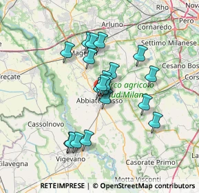 Mappa Via San Giovanni Bosco, 20081 Abbiategrasso MI, Italia (5.5575)