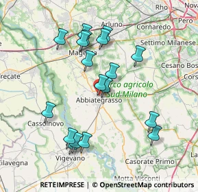 Mappa Via San Giovanni Bosco, 20081 Abbiategrasso MI, Italia (7.35278)
