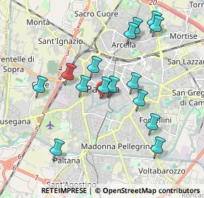 Mappa Via Carlo Dottori, 35122 Padova PD, Italia (1.84333)