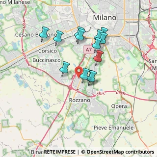 Mappa Corner Hubside.Store - Carrefour Milanofiori, 20090 Assago MI, Italia (3.17308)