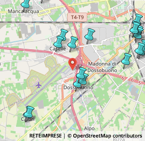 Mappa Aeroporto Valerio Catullo, 37060 Caselle VR, Italia (2.797)