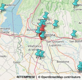 Mappa Aeroporto Valerio Catullo, 37060 Caselle VR, Italia (17.98929)