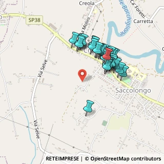 Mappa Via Monte Grappa, 35030 Saccolongo PD, Italia (0.39857)