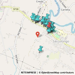 Mappa Via Monte Grappa, 35030 Saccolongo PD, Italia (0.40357)