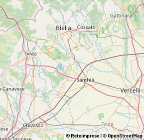 Mappa 13881 Cavaglià BI, Italia (21.17)