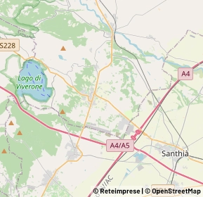 Mappa 13881 Cavaglià BI, Italia (4.0045)