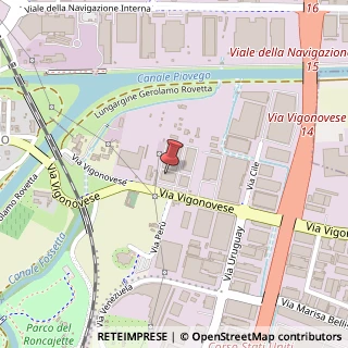 Mappa Via Vigonovese, 79, 35127 Padova, Padova (Veneto)