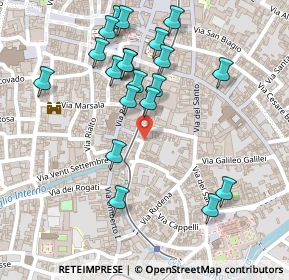 Mappa Via Padovanino, 35123 Padova PD, Italia (0.253)