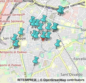 Mappa Via Padovanino, 35123 Padova PD, Italia (0.802)