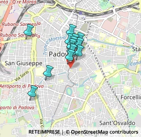 Mappa Via del Padovanino, 35123 Padova PD, Italia (0.59286)