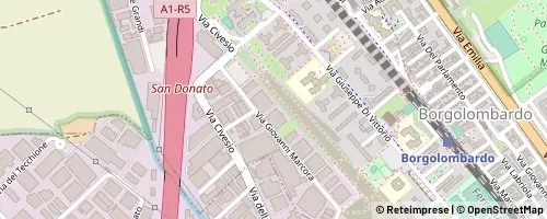 Mappa San Donato Milanese