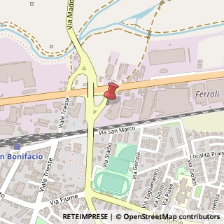 Mappa Via Nazionale Tiburtina, 143, 37047 San Bonifacio, Verona (Veneto)