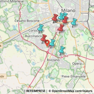 Mappa 20090 Assago MI, Italia (3.71364)