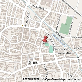 Mappa Via Lapapasini, 18, 25016 Ghedi, Brescia (Lombardia)