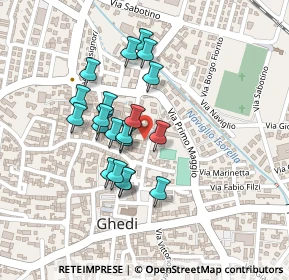 Mappa Via Lapapasini, 25016 Ghedi BS, Italia (0.1815)