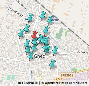 Mappa Via Lapapasini, 25016 Ghedi BS, Italia (0.3355)