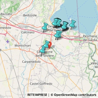 Mappa Via del Benaco, 46043 Castiglione delle Stiviere MN, Italia (6.82737)