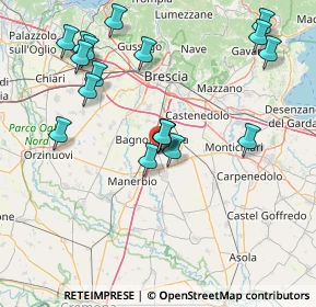 Mappa Via Nicolò Copernico, 25024 Porzano BS, Italia (16.56611)