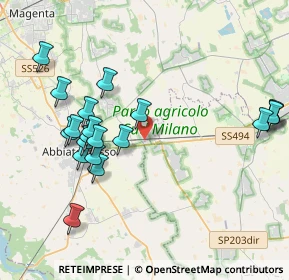 Mappa Via Ravello, 20080 Albairate MI, Italia (4.281)