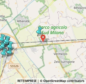 Mappa Via Ravello, 20080 Albairate MI, Italia (3.34615)