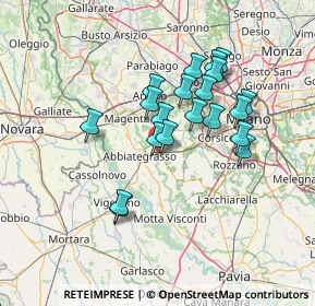 Mappa Via Ravello, 20080 Albairate MI, Italia (11.8295)