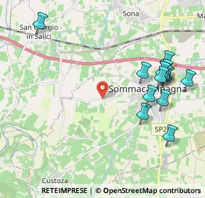 Mappa Via Guastalla, 37066 Sommacampagna VR, Italia (2.35154)