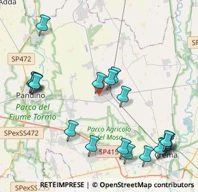 Mappa Via Cà Noa, 26017 Trescore Cremasco CR, Italia (4.967)