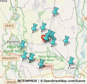 Mappa Via Cà Noa, 26017 Trescore Cremasco CR, Italia (3.23938)