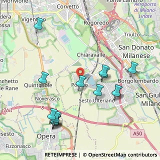 Mappa Via Guido Rossa, 20097 San Donato Milanese MI, Italia (2.26)