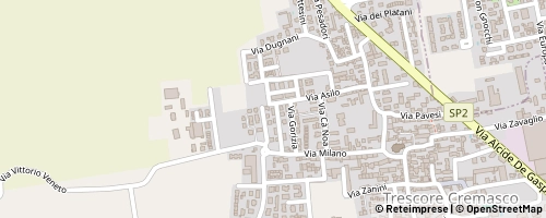 Mappa Trescore Cremasco