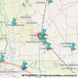 Mappa Via Zavaglio, 26017 Trescore Cremasco CR, Italia (2.86455)