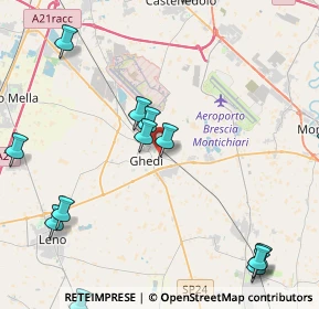 Mappa Via Boccaccio, 25016 Ghedi BS, Italia (6.485)