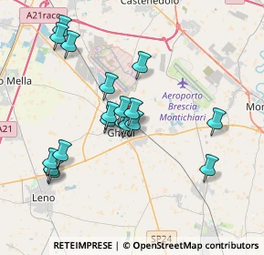 Mappa Via Carlo Goldoni, 25016 Ghedi BS, Italia (3.5)
