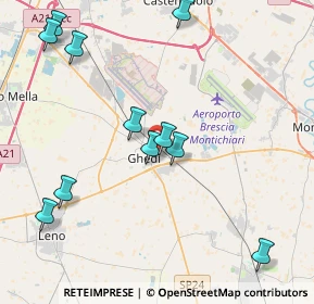 Mappa Via Carlo Goldoni, 25016 Ghedi BS, Italia (4.63909)