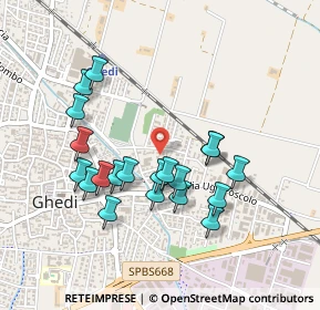 Mappa Via Carlo Goldoni, 25016 Ghedi BS, Italia (0.434)