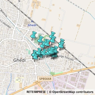 Mappa Via Boccaccio, 25016 Ghedi BS, Italia (0.25556)