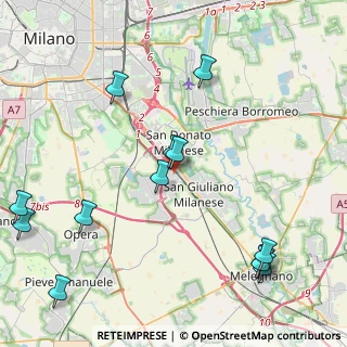 Mappa Via Giuseppe di Vittorio, 20097 San Donato Milanese MI, Italia (5.29)