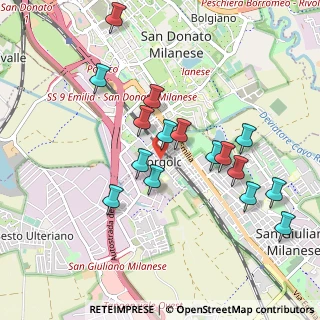 Mappa Via Giuseppe di Vittorio, 20097 San Donato Milanese MI, Italia (0.93188)