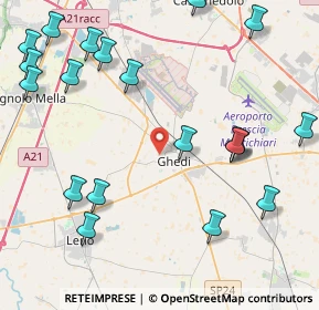 Mappa Via Goito, 25016 Ghedi BS, Italia (5.3935)