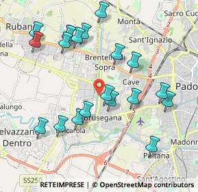 Mappa Via Sette Martiri, 35143 Padova PD, Italia (2.101)