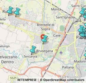 Mappa Via Sette Martiri, 35143 Padova PD, Italia (3.48688)