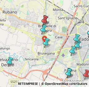 Mappa Via Sette Martiri, 35143 Padova PD, Italia (2.83929)