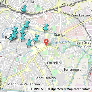 Mappa Via Alvise Cornaro, 35128 Padova PD, Italia (1.29167)